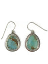 Number 8 Turquoise Earrings by Lyle Piaso (ER7279)