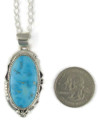 Kingman Turquoise Pendant by Lucy Valencia (PD6298)