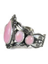 Pink Conch Shell Bracelet by Aaron Toadlena (BR8271)