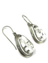 White Buffalo Earrings by Lyle Piaso (ER8147)