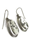 White Buffalo Earrings by Lyle Piaso (ER8148)