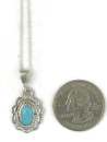 Kingman Turquoise Pendant by Burt Francisco (PD6324)