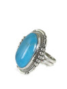 Turquoise Mountain Ring Size 6 1/2 by Jake Sampson (RG9307) 