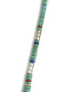 Turquoise, Gemstone & Silver Bead Heishi Necklace 25" (NK5457)