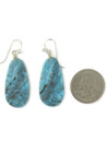 Turquoise Slab Earrings (ER9132)