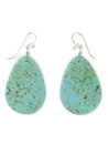 Turquoise Slab Earrings (ER9139)
