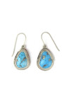 White Water Turquoise Earrings by Lyle Piaso (ER6382)