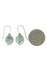 White Water Turquoise Earrings by Lyle Piaso (ER6384)