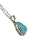 Kingman Turquoise Pendant by Lyle Piaso (PD6413)