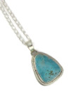 Kingman Turquoise Pendant by Lyle Piaso (PD6413)