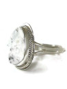 White Buffalo Ring Size 9 1/2 by Jake Sampson (RG9324)