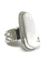 White Buffalo Ring Size 8 1/2 by Burt Francisco (RG9333)
