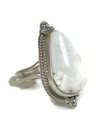 White Buffalo Ring Size 9 by Burt Francisco (RG9336)