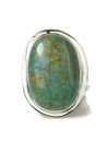 Sonoran Turquoise Ring Size 8 1/2 by Lucy Valencia (RG9354) 