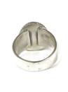 Silver Onyx Ring Size 11 (RG9359)