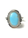 Sonoran Turquoise Ring Size 7 by Lucy Valencia (RG9493)