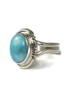 White Water Turquoise Ring Size 7 by Jake Sampson (RG9499) 