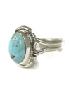 White Water Turquoise Ring Size 8 by Jake Sampson (RG9507)