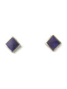 Silver Sugilite Earring & Pendant Set (PD6445)