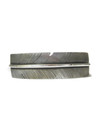 Silver Feather Bracelet 3/4" - Large by Joe Piaso (BR8427)