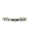  Black Jet & Soapstone Geometric Inlay Bracelet (BR8444) 
