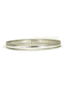 Silver Bangle Bracelet by Elaine Tahe (BR8445)