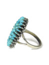 Turquoise Needle Point Ring Size 6 by Mildred Ukestine (RG9537)