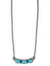 Kingman Turquoise Necklace by Angela Martin (NK5541)