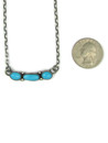 Kingman Turquoise Necklace by Angela Martin (NK5551)