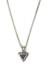 Small Sugilite Triangle Pendant (PD6465)