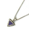 Small Sugilite Triangle Pendant (PD6465)