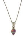 Sugilite & Gemstone Inlay Pendant (PD6467)