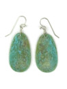 Turquoise Slab Earrings by Ronald Chavez (ER6505)