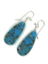 Turquoise Slab Earrings by Ronald Chavez (ER6539)
