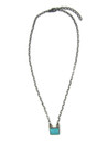 Kingman Turquoise Necklace by Bernise Chavez (NK5572) 