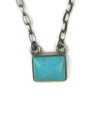 Kingman Turquoise Necklace by Bernise Chavez (NK5572) 