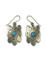 Sleeping Beauty Turquoise Turtle Earrings (ER6555)