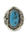 Kingman Turquoise Ring Size 10 1/2 (RG9455)