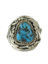 Kingman Turquoise Ring Size 10 (RG9456)