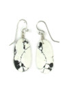 White Buffalo Slab Earrings (ER6031)