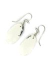 White Buffalo Slab Earrings (ER6032)