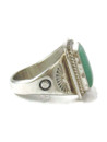 Blue Ridge Turquoise Ring Size 11 by Phillip Sanchez (RG9574)