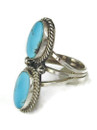 Sleeping Beauty Turquoise & Silver Ring Size 6 (RG9594)