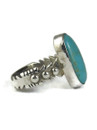 Kingman Turquoise & Sterling Silver Ring Size 6 (RG9595)