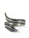 Sterling Silver Feather Wrap Ring Size 7 (RG6682-S7)