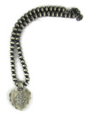 White Buffalo Heart Necklace Set by Murphy Platero (NK5659)