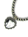 White Buffalo Heart Necklace Set by Murphy Platero (NK5659)