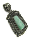 Natural Demale Turquoise Pendant by Tsosie White (PD6533)