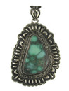 Natural Demale Turquoise Pendant by Tsosie White (PD6534)