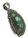 Natural Demale Turquoise Pendant by Tsosie White (PD6534)